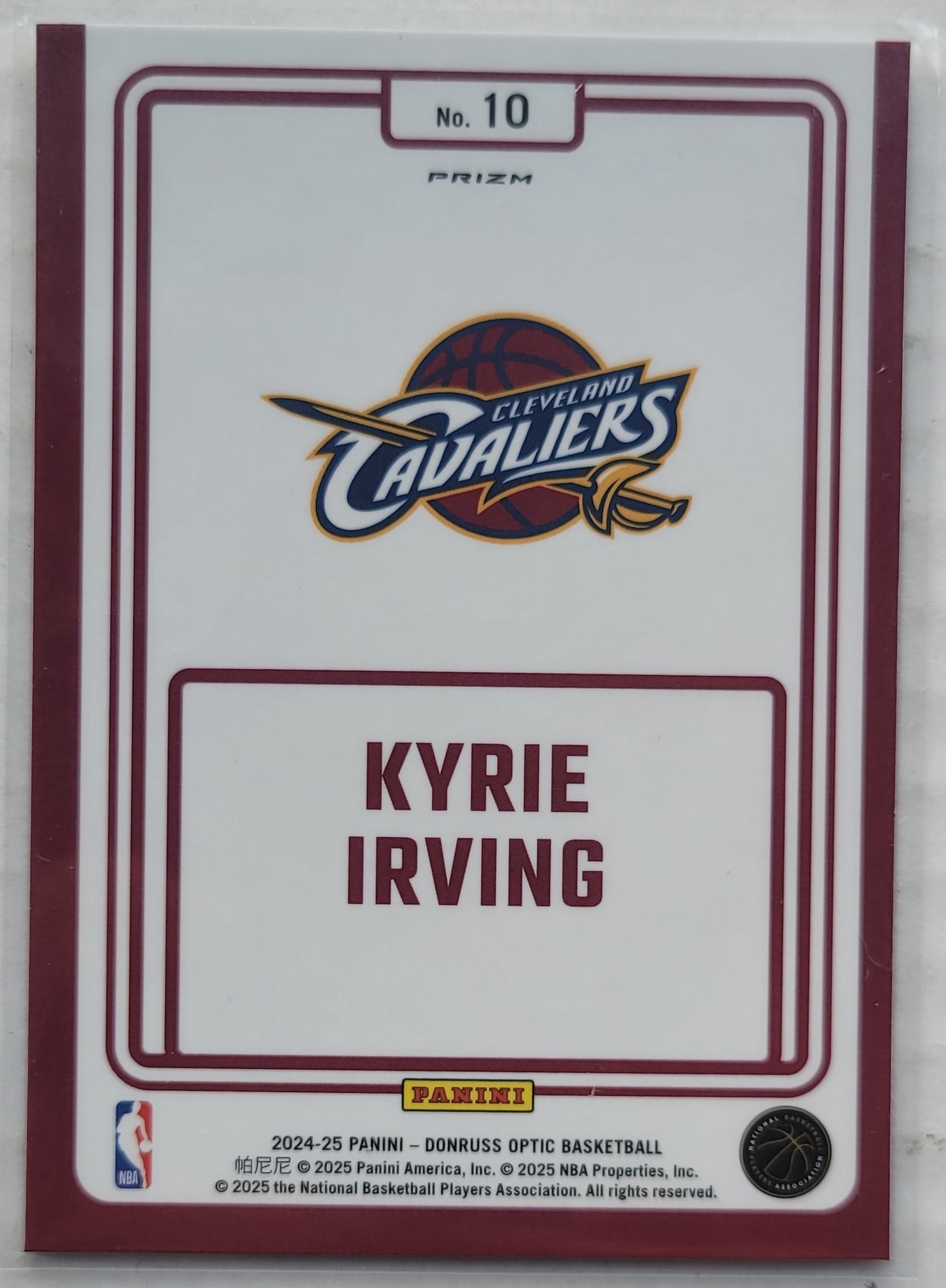 Kyrie Irving - 2024-25 Donruss Optic Winner Stays Holo #10