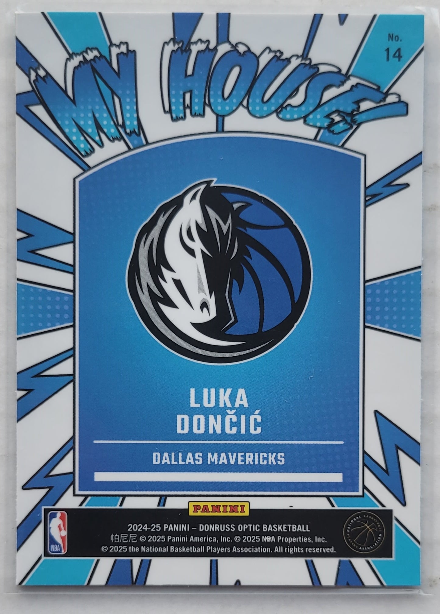 Luka Doncic - 2024-25 Donruss Optic My House #14