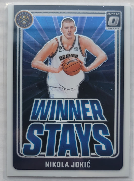 Nikola Jokic - 2024-25 Donruss Optic Winner Stays #6