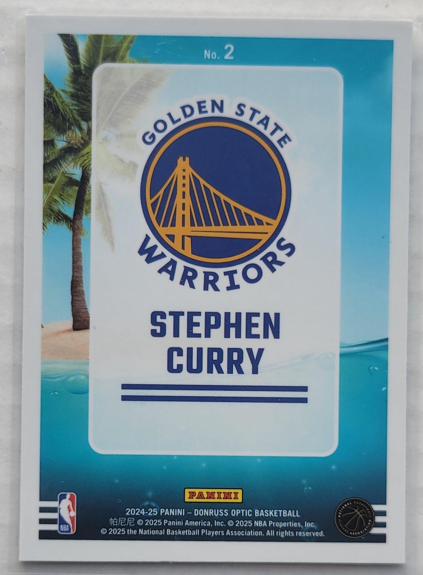 Stephen Curry - 2024-25 Donruss Optic Splash! #2