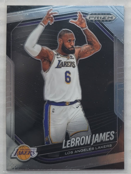 LeBron James - 2024-25 Panini Prizm Black #52