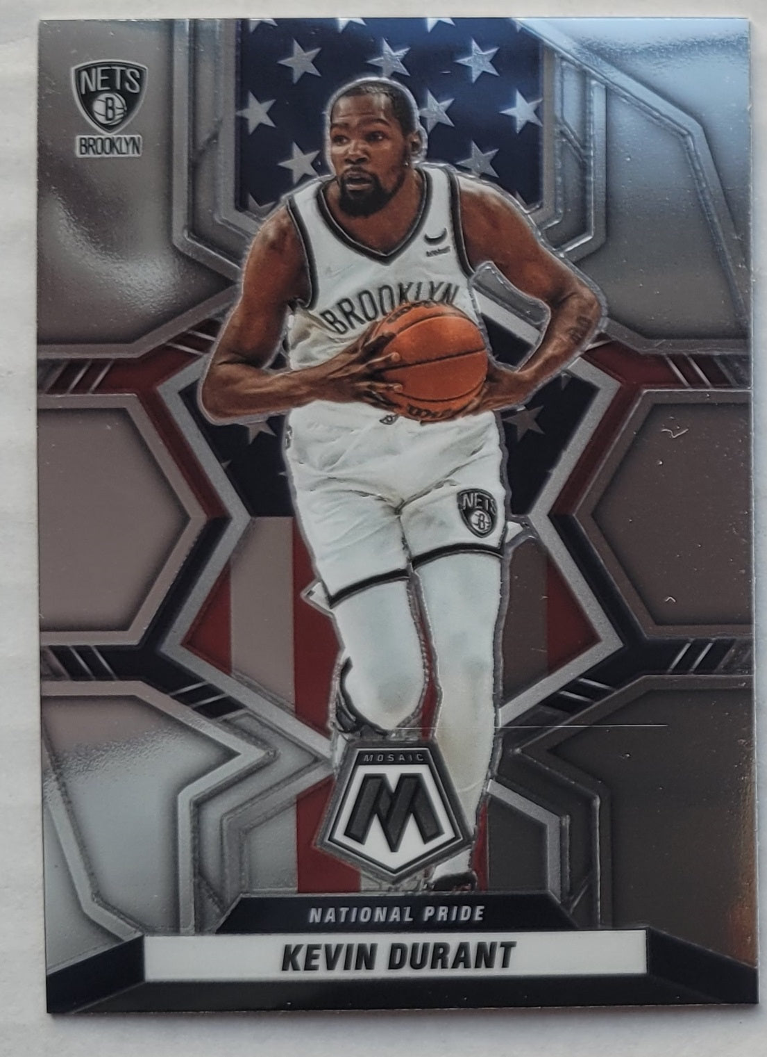 Kevin Durant - 2020-21 Panini Mosaic #248