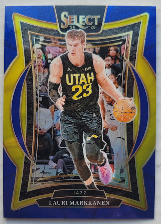 Lauri Markkanen - 2024-25 Select Blue Prizms #62