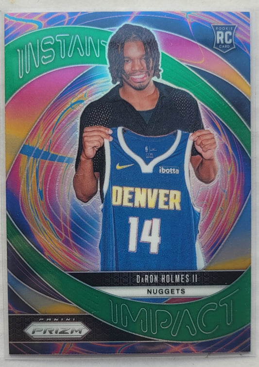 DaRon Holmes II - 2024-25 Panini Prizm Instant Impact Prizms Green #12