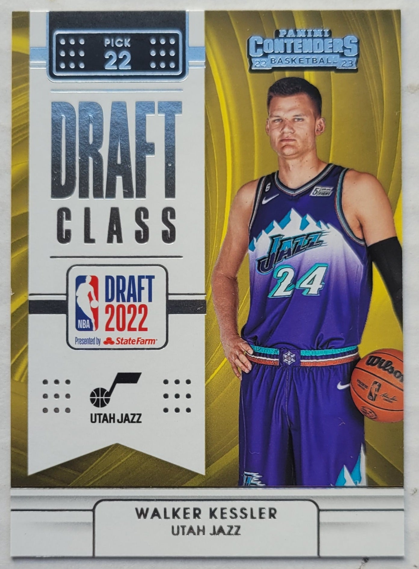 Walker Kessler - 2022-23 Panini Contenders Draft Class Contenders #25