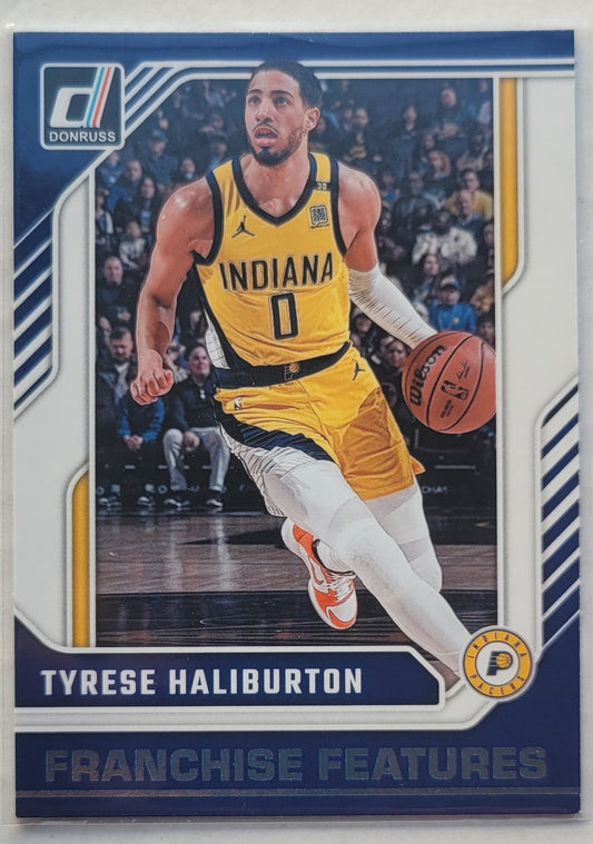 Tyrese Haliburton - 2024-25 Donruss Franchise Features #20