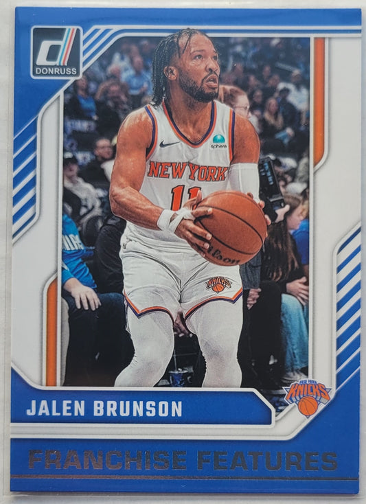 Jalen Brunson - 2024-25 Donruss Franchise Features #14