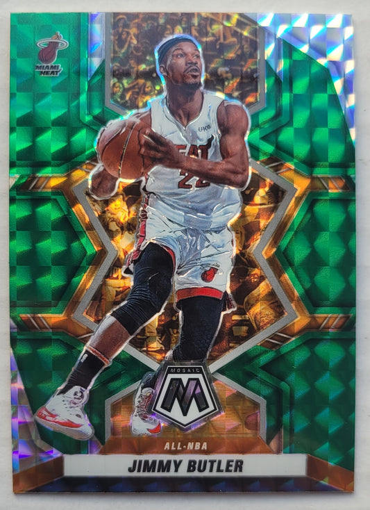 Jimmy Butler - 2021-22 Panini Mosaic Mosaic Green #291 ALL