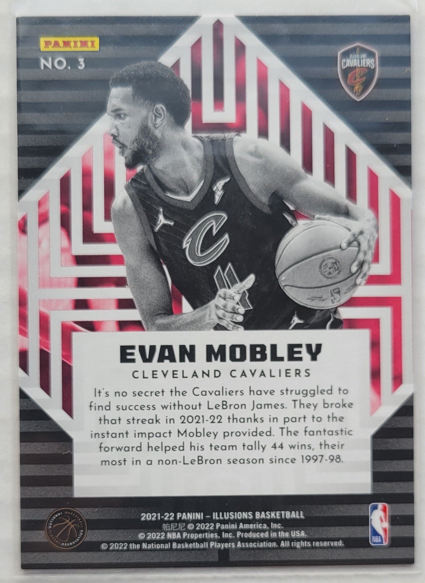 Evan Mobley - 2021-22 Panini Illusions Instant Impact #3