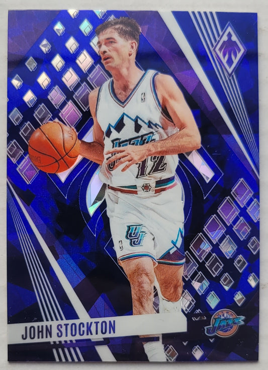 John Stockton - 2023-24 Panini Phoenix Blue Ice #10