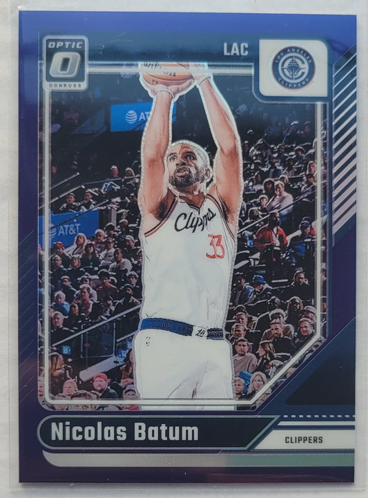 Nicolas Batum - 2024-25 Donruss Optic Purple #193