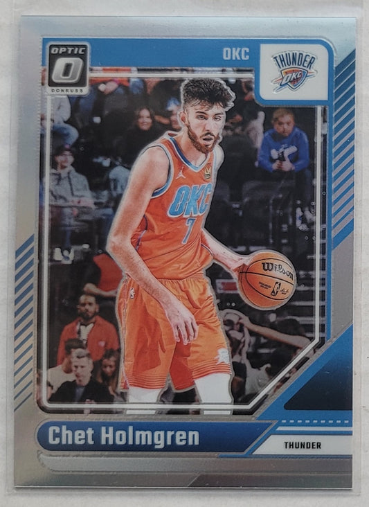Chet Holmgren - 2024-25 Donruss Optic Holo #23