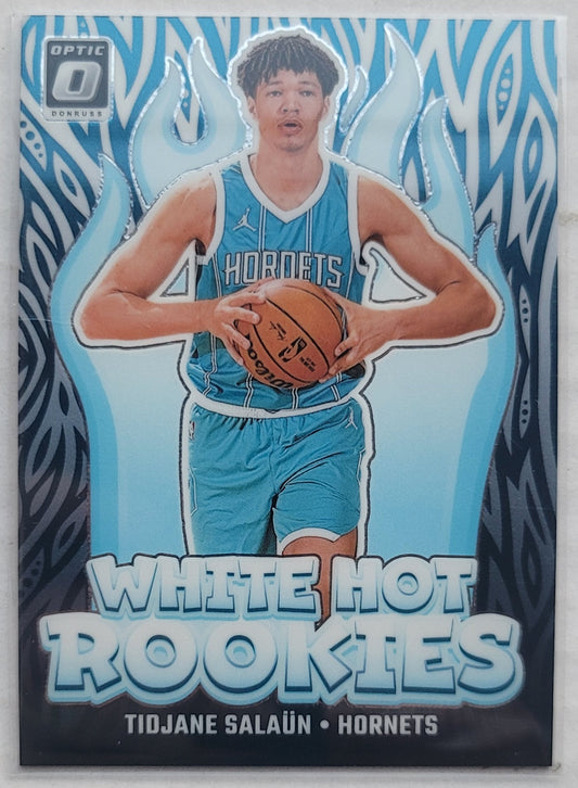 Tidjane Salaun - 2024-25 Donruss Optic White Hot Rookies #3