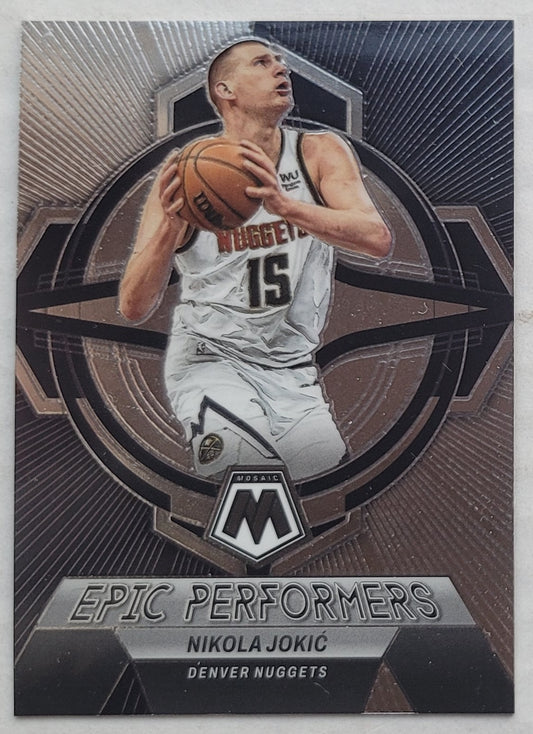 Nikola Jokic - 2022-23 Panini Mosaic Epic Performers #3