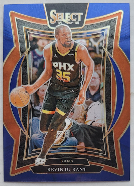 Kevin Durant - 2024-25 Select Blue Prizms #51