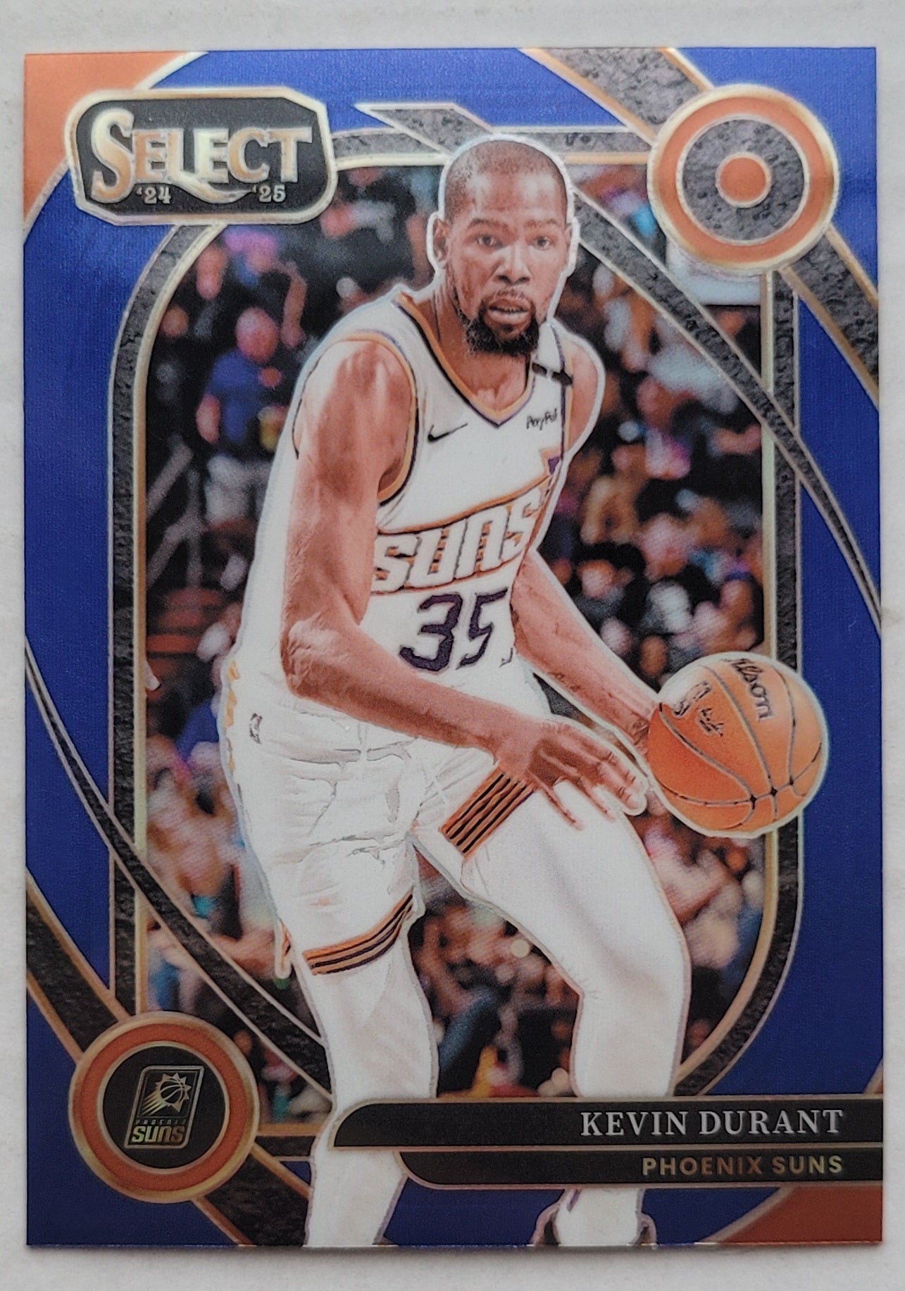 Kevin Durant - 2024-25 Select Blue Prizms #242