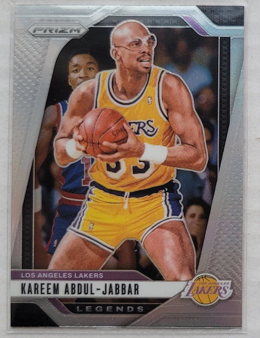 Kareem Abdul-Jabbar - 2024-25 Panini Prizm Prizms Silver #279