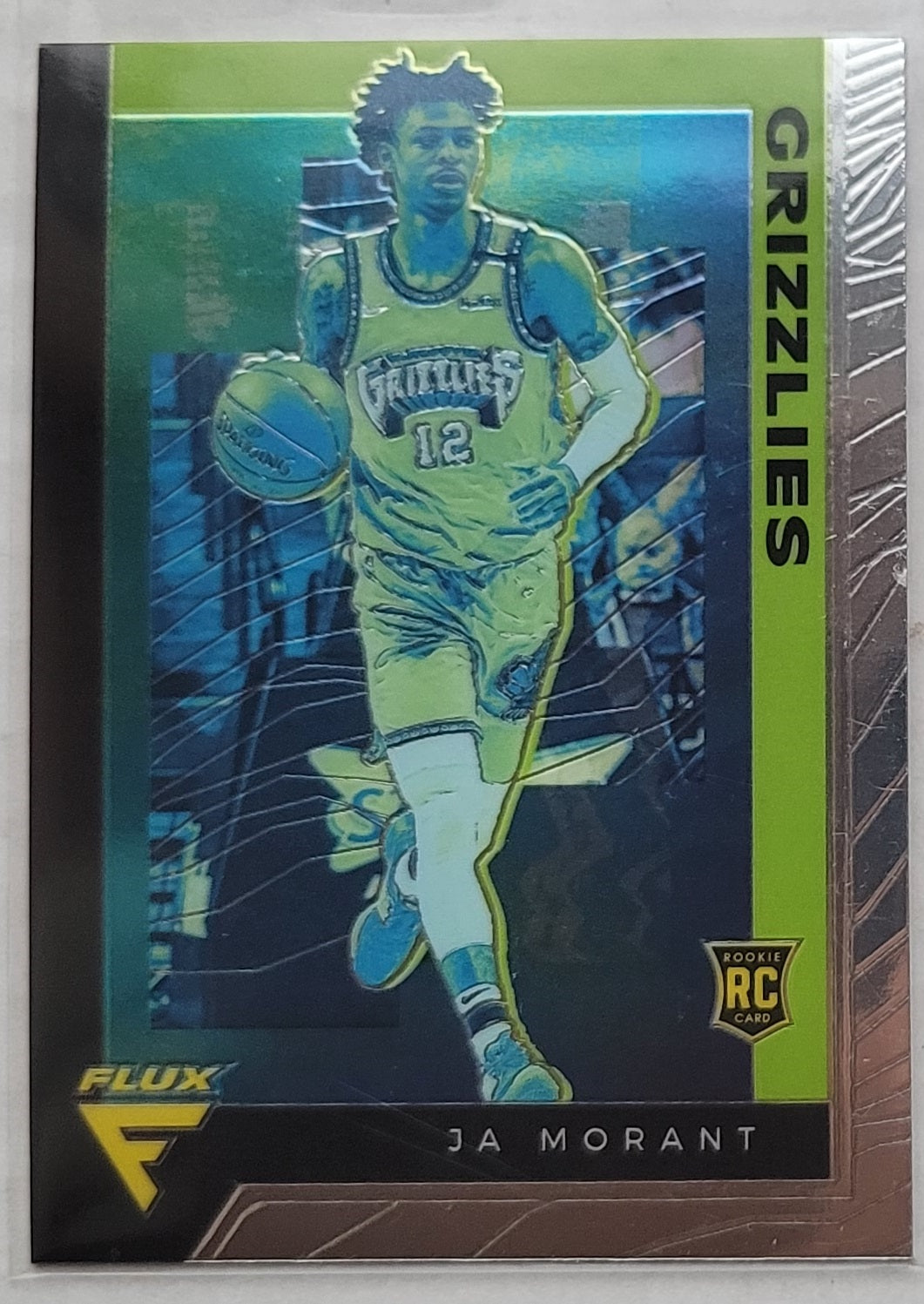 Ja Morant - 2019-20 Panini Chronicles #595 Flux RC