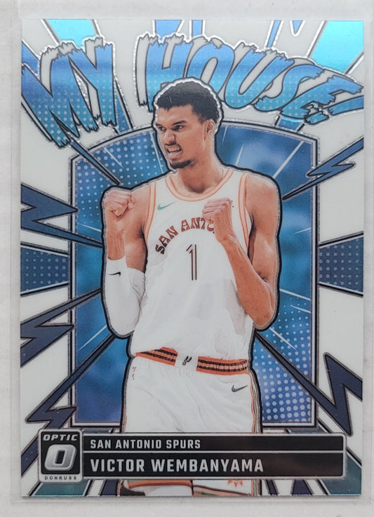 Victor Wembanyama - 2024-25 Donruss Optic My House #19