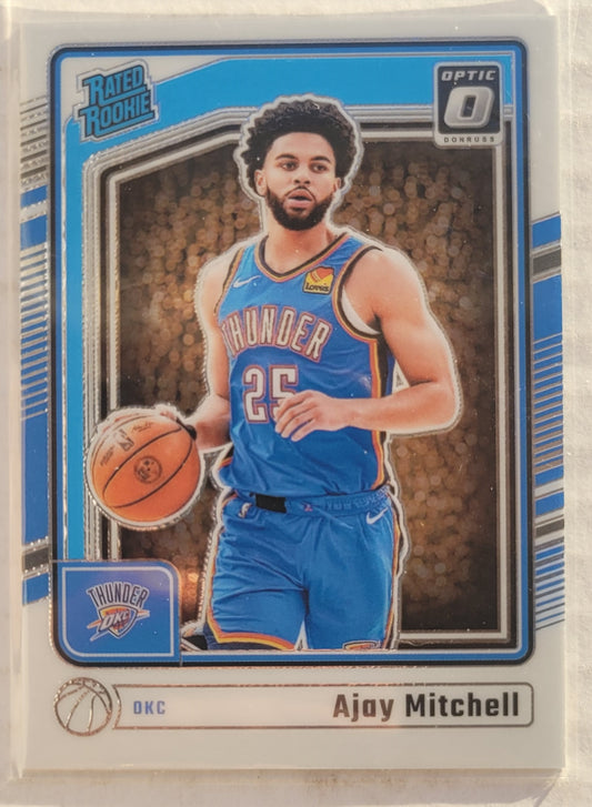 Ajay Mitchell - 2024-25 Donruss Optic #274 RR RC