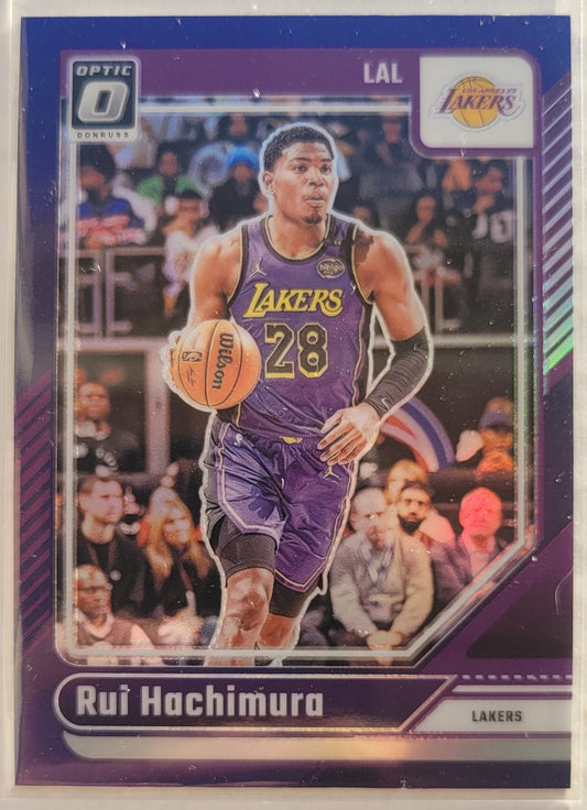 Rui Hachimura - 2024-25 Donruss Optic Purple #18