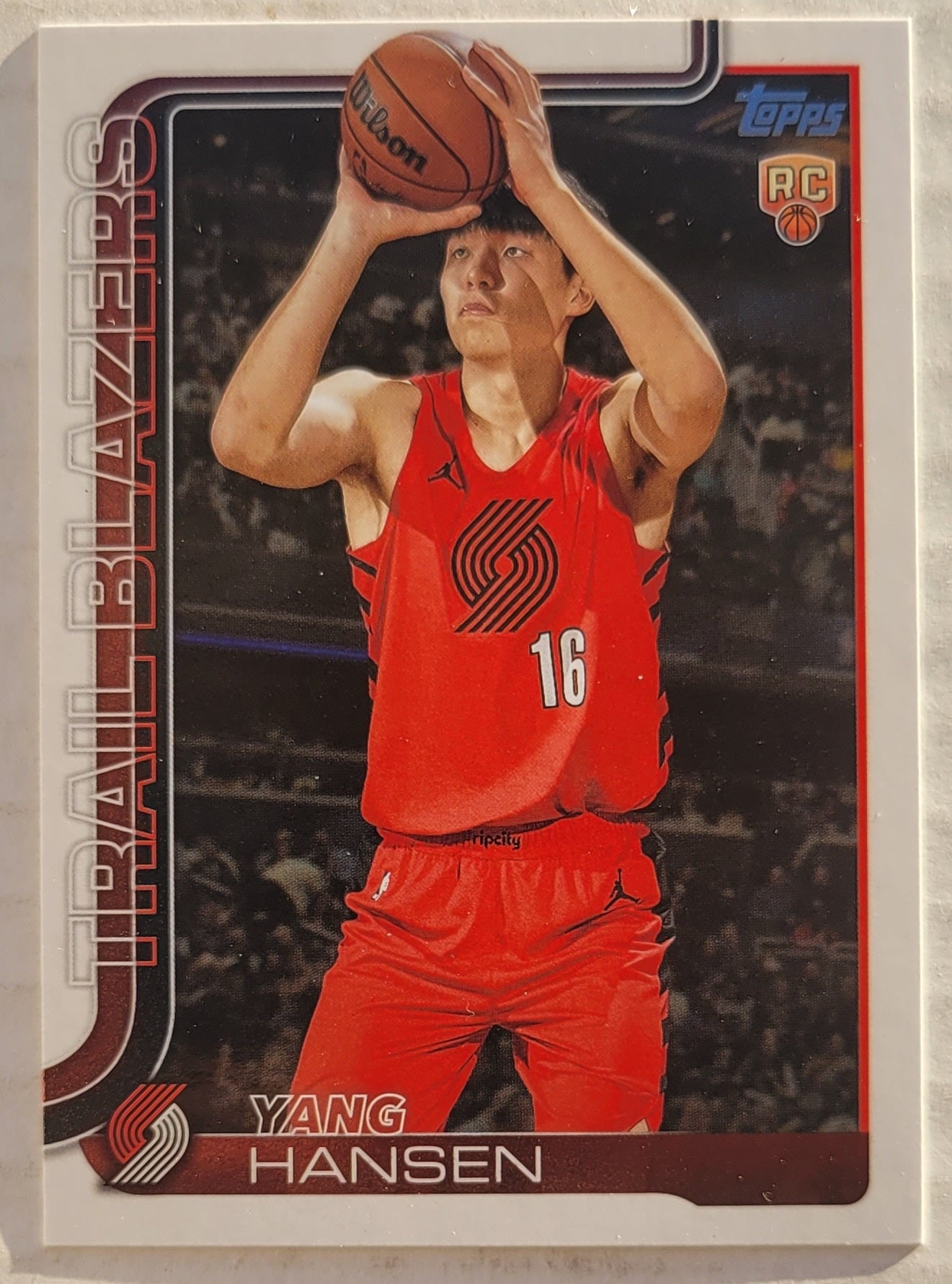 Yang Hansen - 2025-26 Topps #216 RC