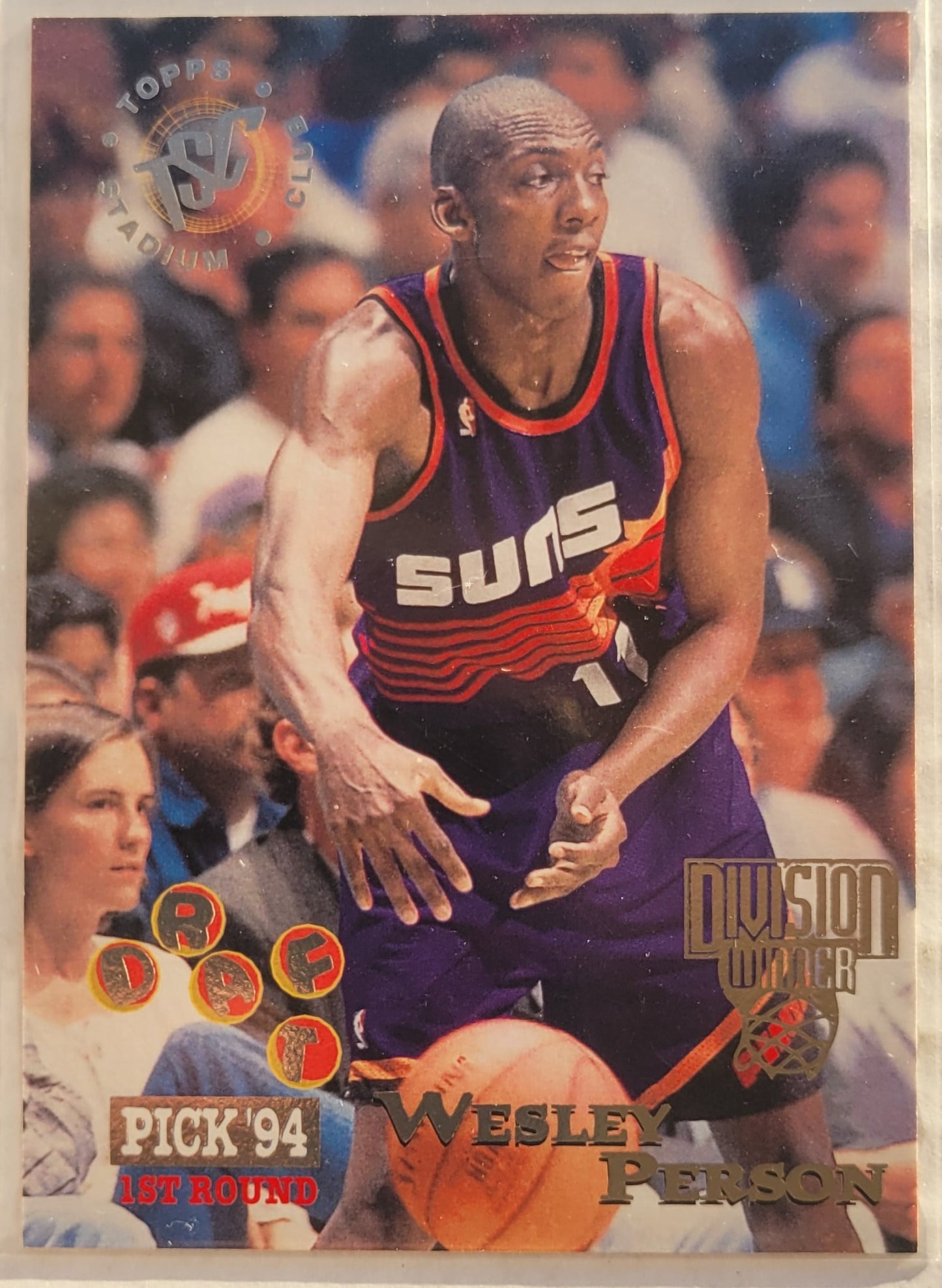 Wesley Person - 1994-95 Stadium Club Super Teams Division Winners #320
