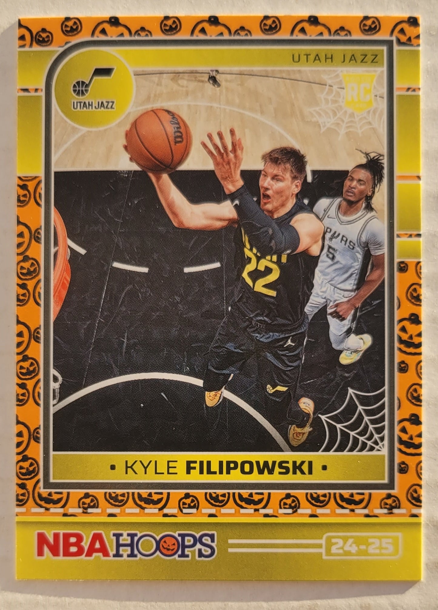 Kyle Filipowski - 2024-25 Hoops Haunted Hoops Orange #270 RC