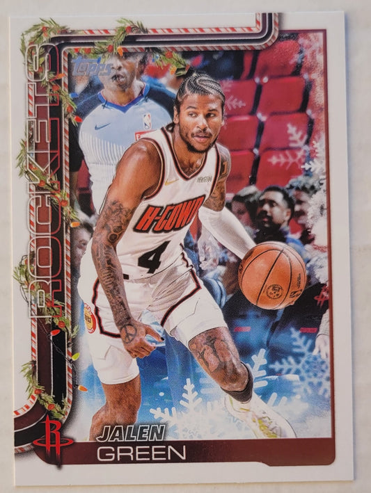Jalen Green - 2025-26 Topps Holiday #H140