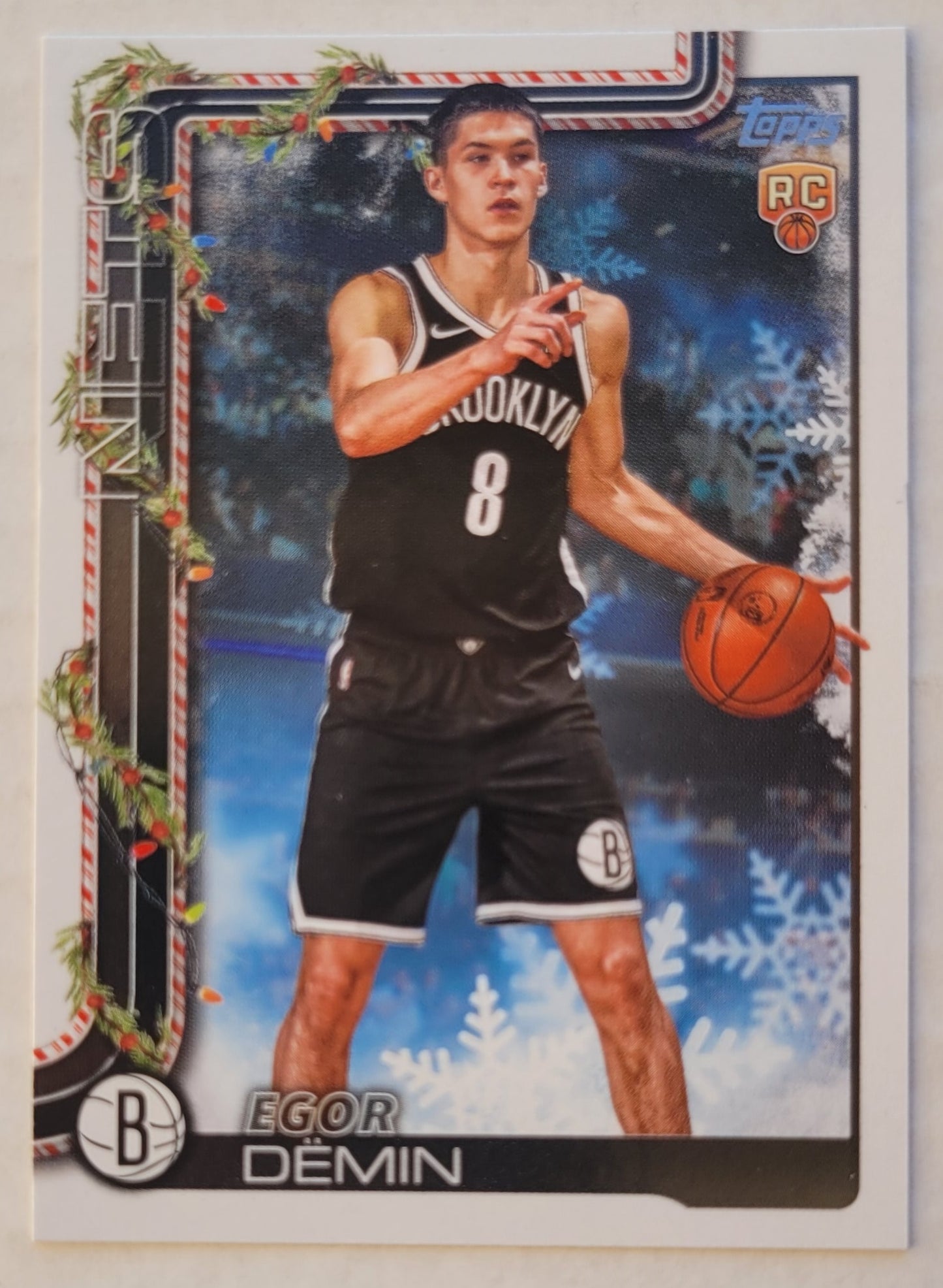 Egor Demin - 2025-26 Topps Holiday #H168 RC