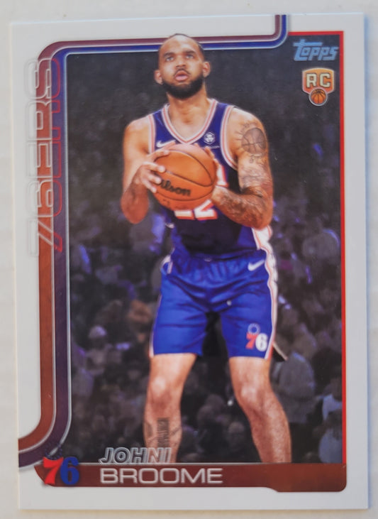 Johni Broome - 2025-26 Topps #235 RC