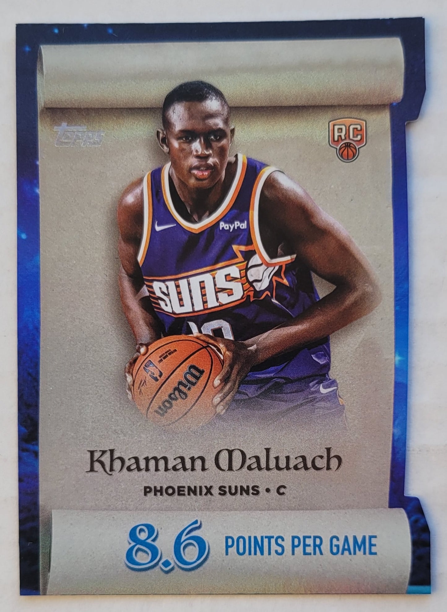 Khaman Maluach - 2025-26 Topps Holiday Making The Nice List #ML10