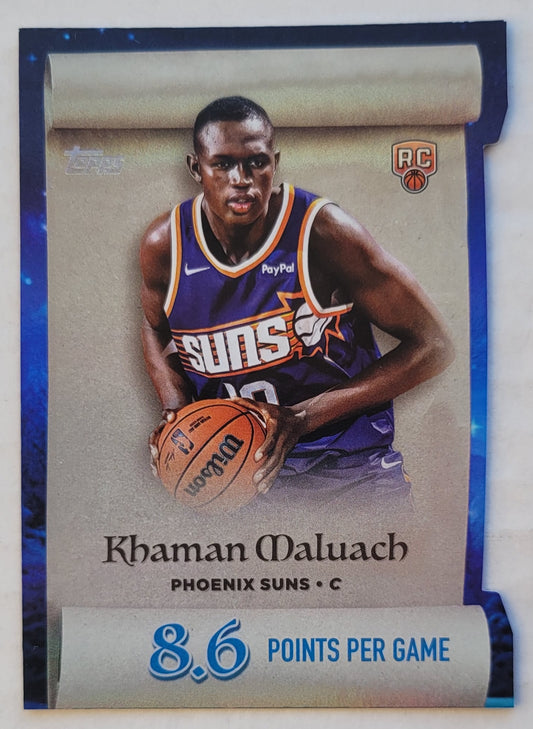 Khaman Maluach - 2025-26 Topps Holiday Making The Nice List #ML10