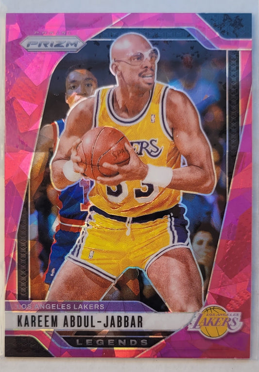 Kareem Abdul-Jabbar - 2024-25 Panini Prizm Prizms Pink Ice #279