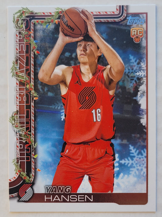 Yang Hansen - 2025-26 Topps Holiday #H176 RC