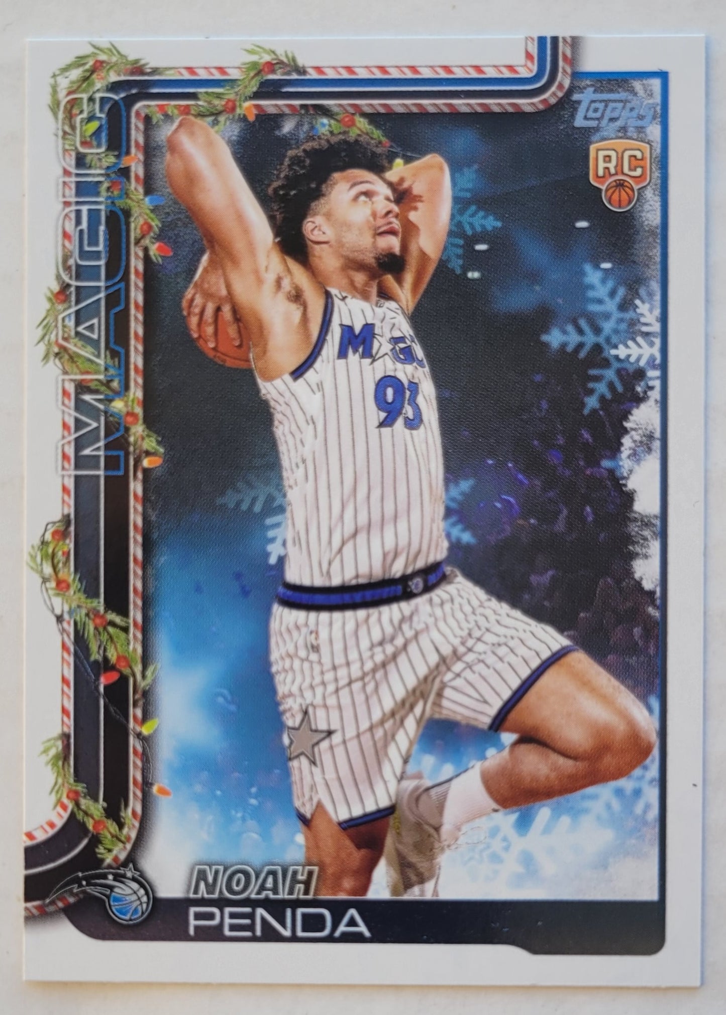 Noah Penda - 2025-26 Topps Holiday #H192 RC