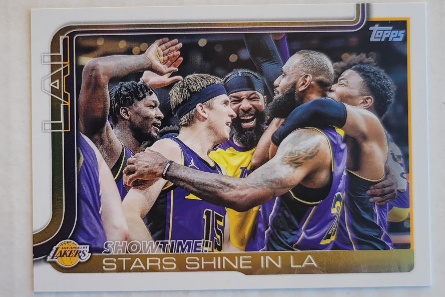 Austin Reaves / LeBron James - 2025-26 Topps #293 Showtime!