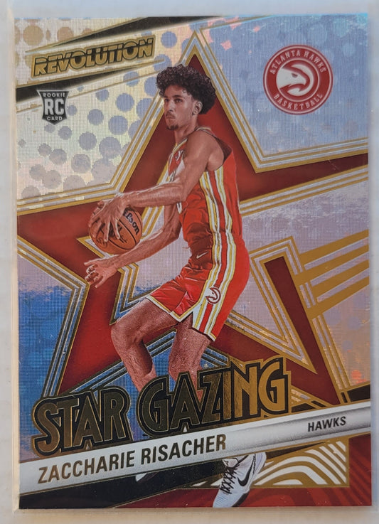 Zaccharie Risacher - 2024-25 Panini Revolution Star Gazing #16