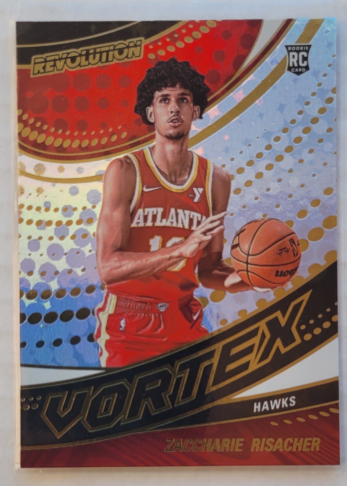 Zaccharie Risacher - 2024-25 Panini Revolution Vortex #8