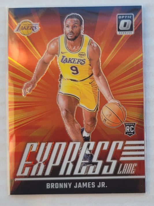 Bronny James Jr. - 2024-25 Donruss Optic Express Lane #4