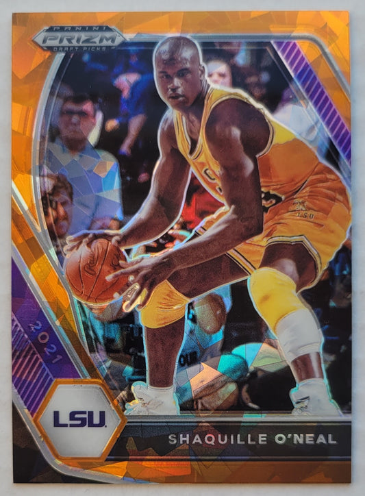 Shaquille O'Neal - 2021-22 Panini Prizm Draft Picks Prizms Orange Ice #84