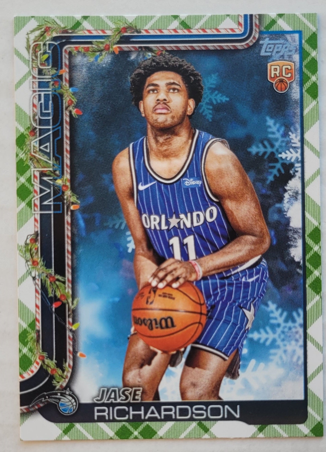 Jase Richardson - 2025-26 Topps Holiday Plaid #H185 RC