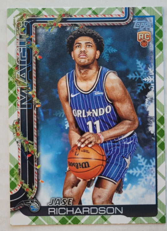 Jase Richardson - 2025-26 Topps Holiday Plaid #H185 RC
