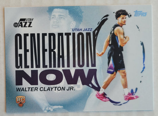 Walter Clayton Jr. - 2025-26 Topps Generation Now #GN18