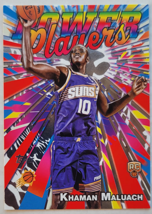 Khaman Maluach - 2025-26 Topps Power Players #PP20