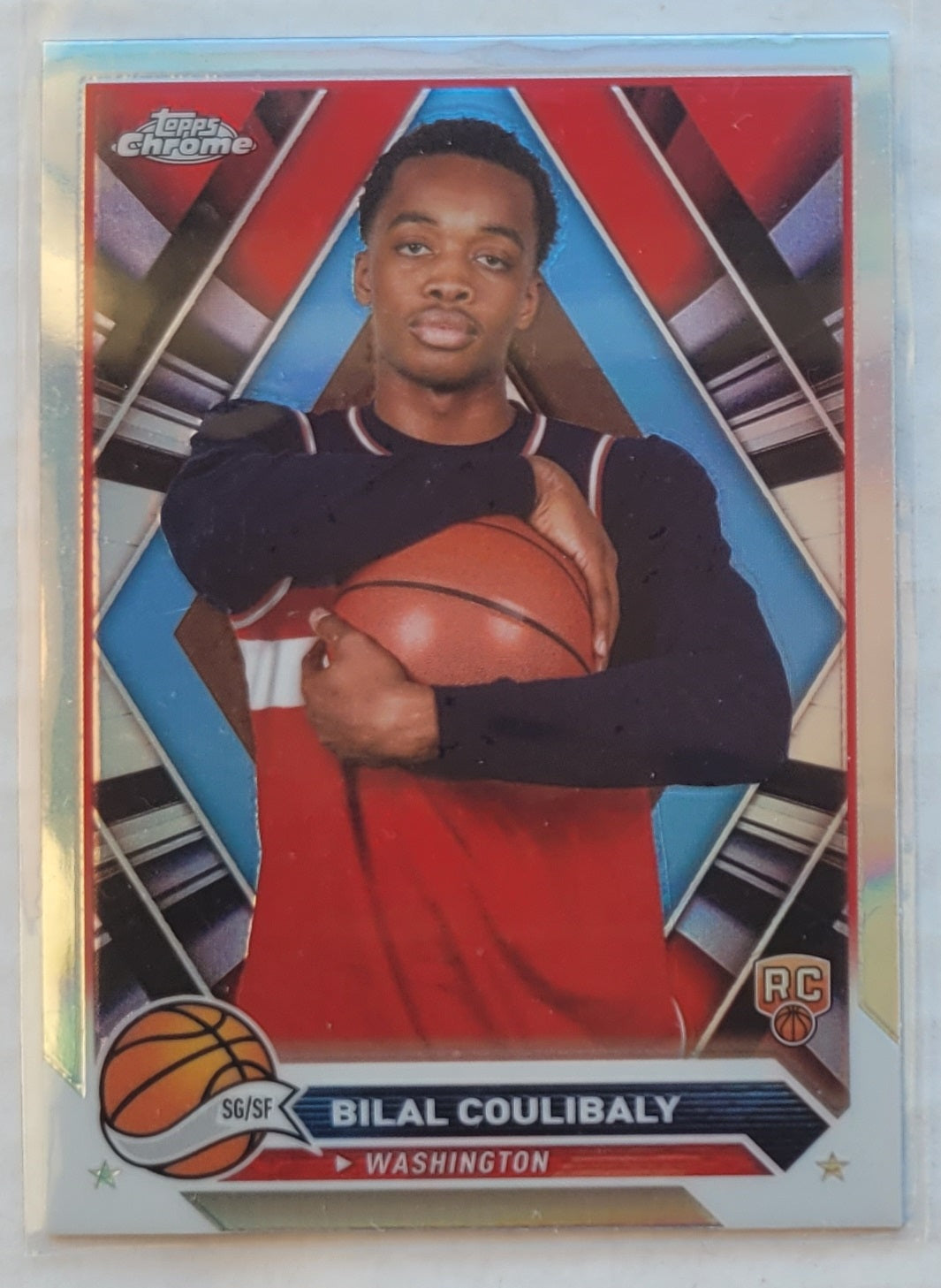 Bilal Coulibaly - 2023-24 Topps Chrome Refractors #171 RC