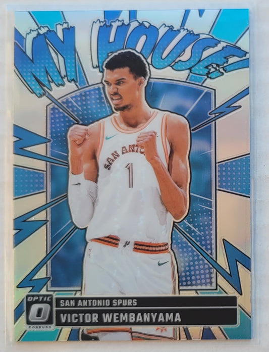 Victor Wembanyama - 2024-25 Donruss Optic My House Holo #19