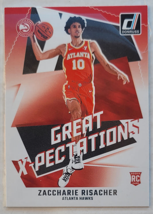 Zaccharie Risacher - 2024-25 Donruss Great X-Pectations #25