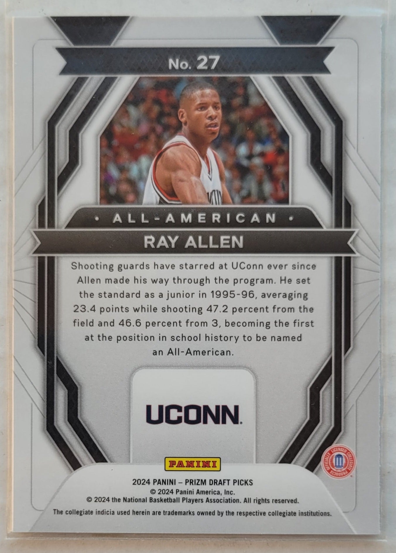 Ray Allen - 2024-25 Panini Prizm Draft Picks All-American #27