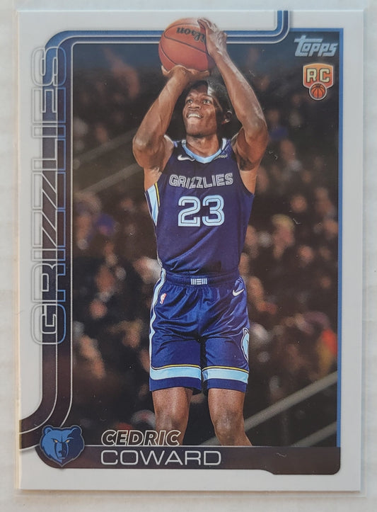 Cedric Coward - 2025-26 Topps #211 RC